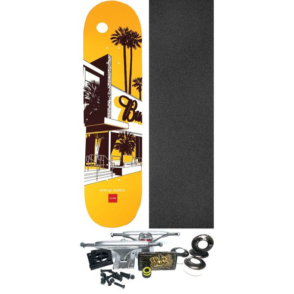 Chocolate Skateboards Stevie Perez City Series '23 Skateboard Deck - 8.4" x 32" - Complete Skateboard Bundle